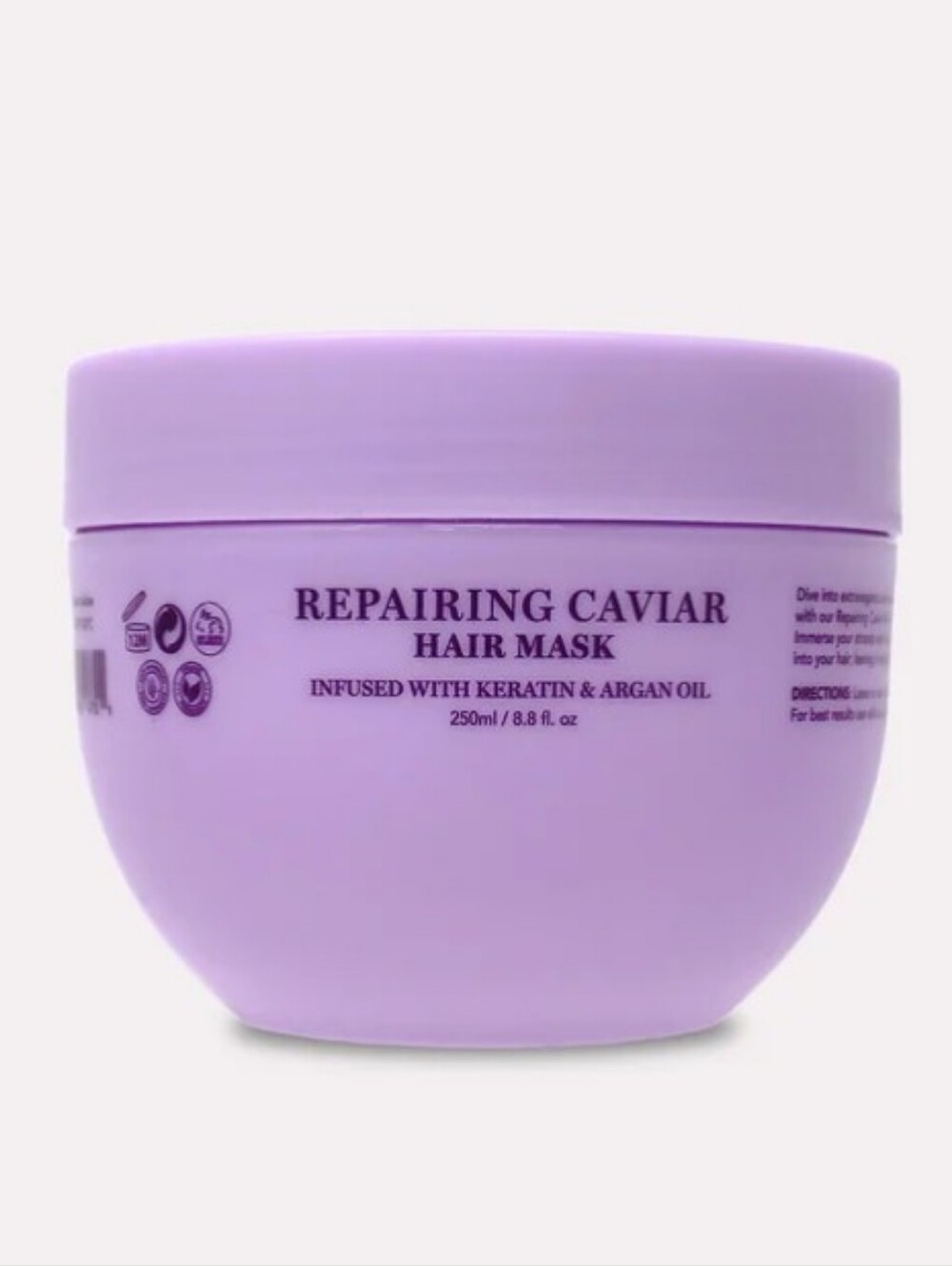 Le Chic Repairing Caviar Hair Mask with Keratin & Argan Oil - Lavender